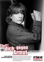 Stellt sich gegen Armut: Die Schauspielerin Hannelore Hoger.